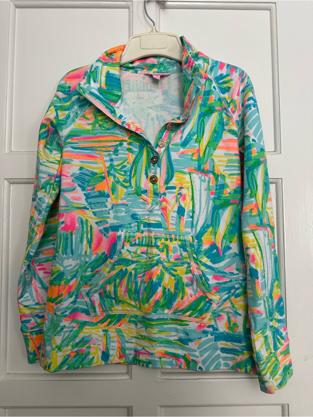Lilly Pulitzer Captain Popover Sea Salt Sun XS